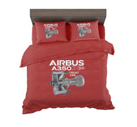Thumbnail for Airbus A350 & Trent Wxb Engine Designed Bedding Sets