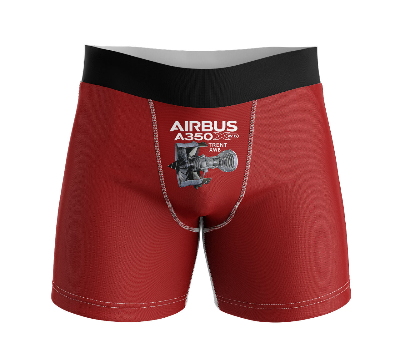 Airbus A350 & Trent Wxb Engine Designed Men Boxers