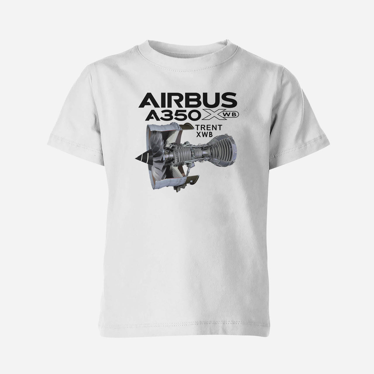 Airbus A350 & Trent XWB Engine Designed Children T-Shirts