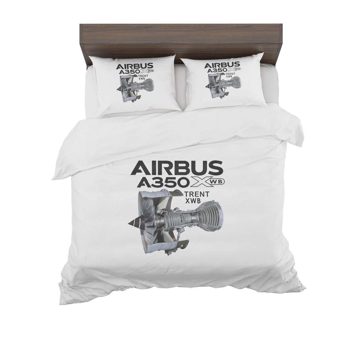 Airbus A350 & Trent Wxb Engine Designed Bedding Sets
