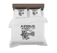 Thumbnail for Airbus A350 & Trent Wxb Engine Designed Bedding Sets