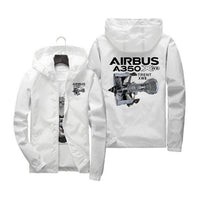 Thumbnail for Airbus A350 & Trent Wxb Engine Designed Windbreaker Jackets