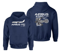 Thumbnail for Airbus A350 & Trent XWB Engine Designed Double Side Hoodies