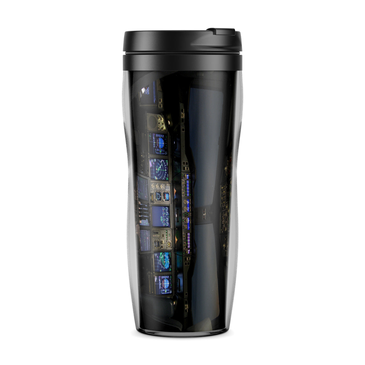 Airbus A380 Cockpit Designed Travel Mugs