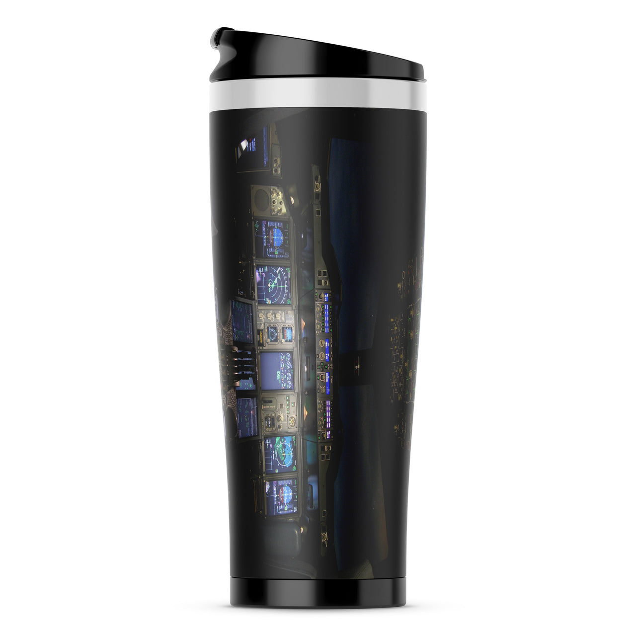 Airbus A380 Cockpit Designed Travel Mugs