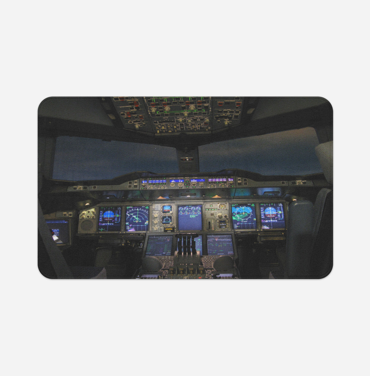 Airbus A380 Cockpit Designed Bath Mats