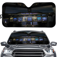 Thumbnail for Airbus A380 Cockpit Designed Car Sun Shade