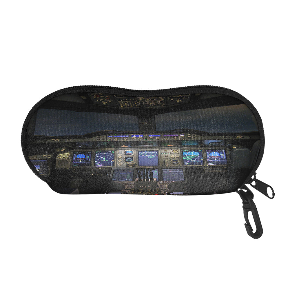 Airbus A380 Cockpit Designed Glasses Bag