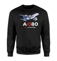Thumbnail for Airbus A380 Love at first flight Designed Sweatshirts