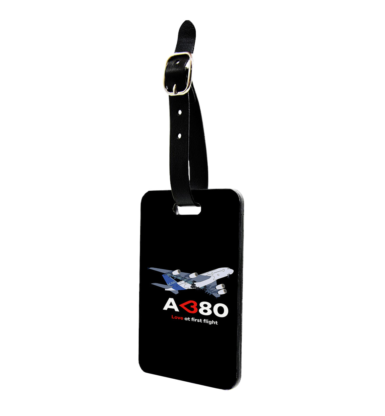 Airbus A380 Love at first flight Designed Luggage Tag