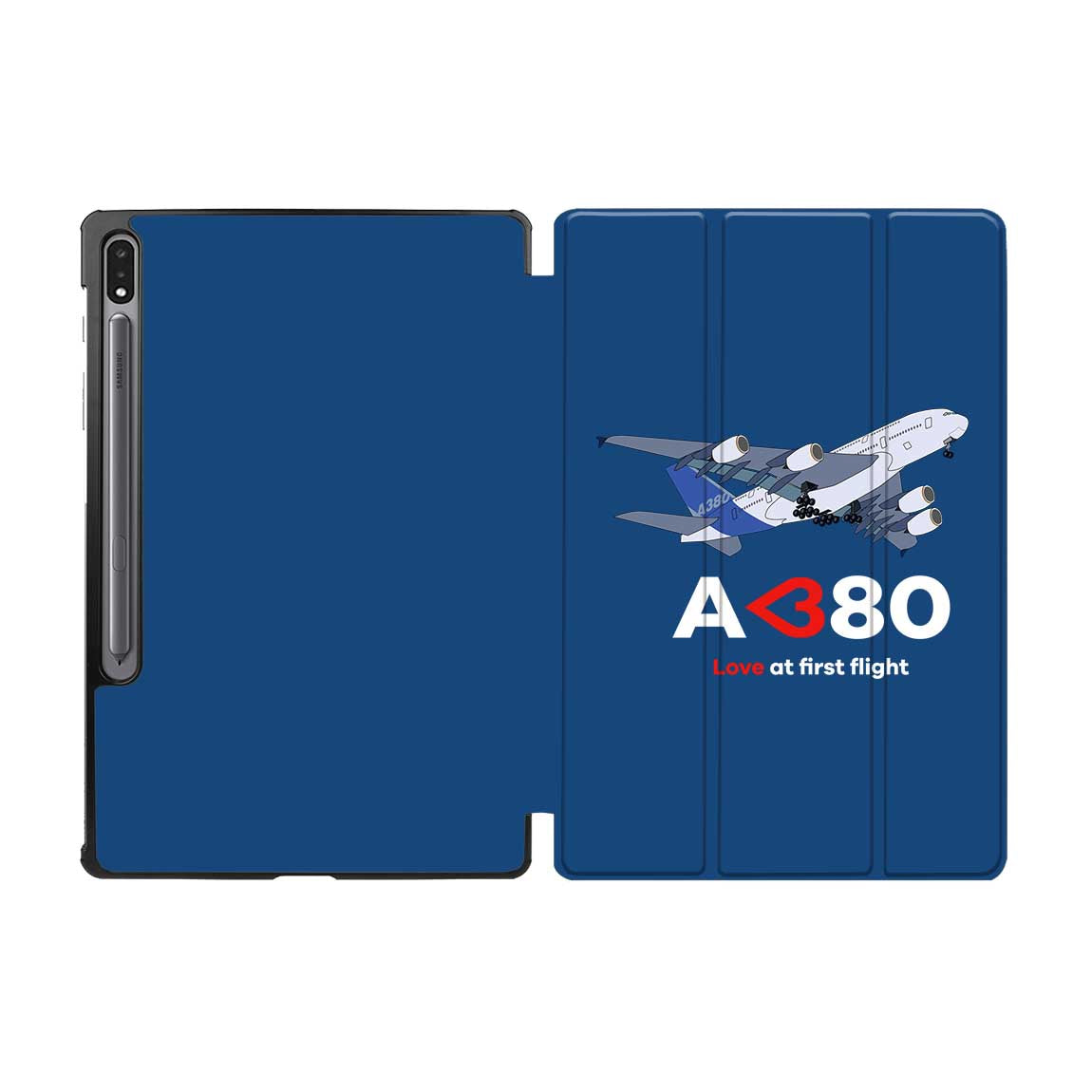 Airbus A380 Love at first flight Designed Samsung Tablet Cases