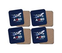 Thumbnail for Airbus A380 Love at first flight Designed Coasters