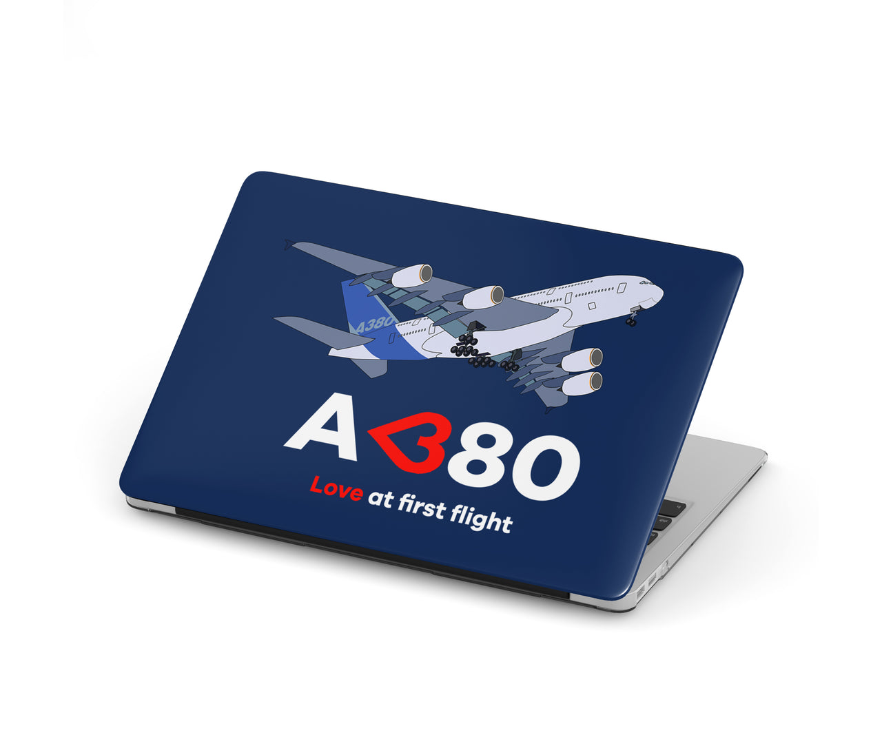 Airbus A380 Love at first flight Designed Macbook Cases