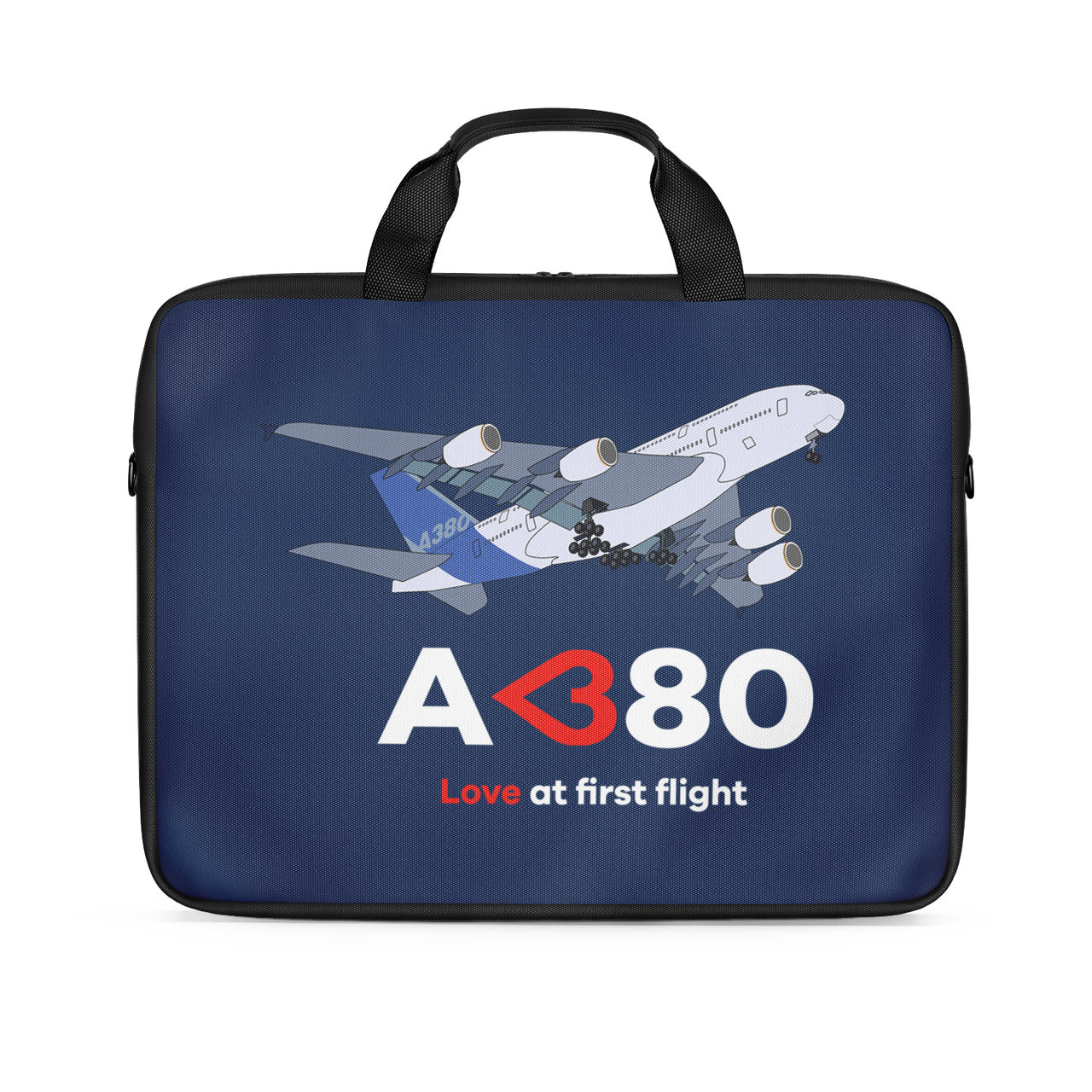 Airbus A380 Love at first flight Designed Laptop & Tablet Bags