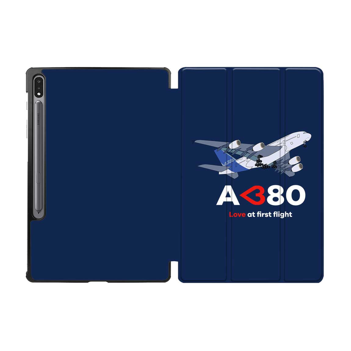 Airbus A380 Love at first flight Designed Samsung Tablet Cases