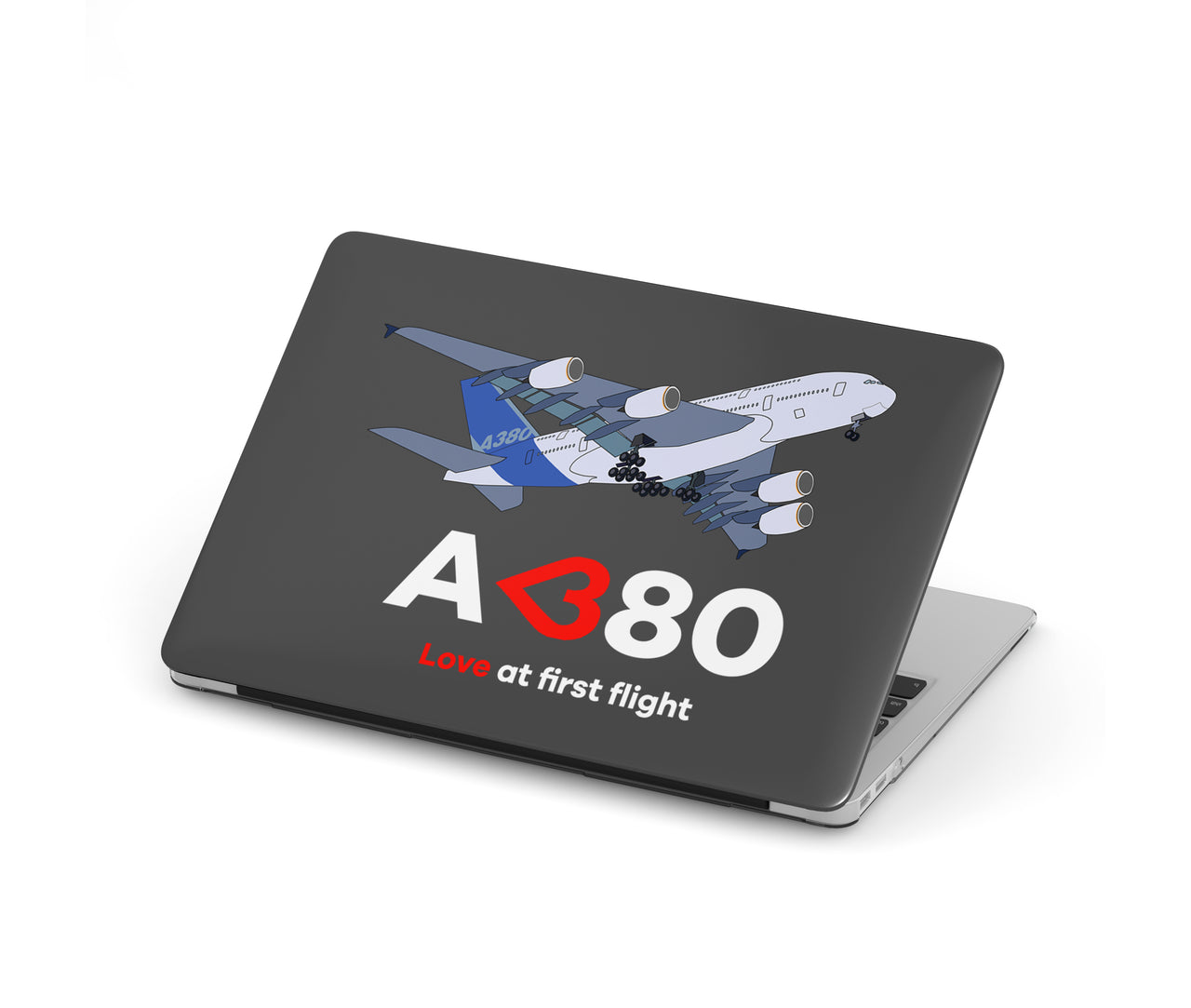 Airbus A380 Love at first flight Designed Macbook Cases