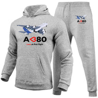 Thumbnail for Airbus A380 Love at first flight Designed Hoodies & Sweatpants Set