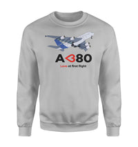 Thumbnail for Airbus A380 Love at first flight Designed Sweatshirts