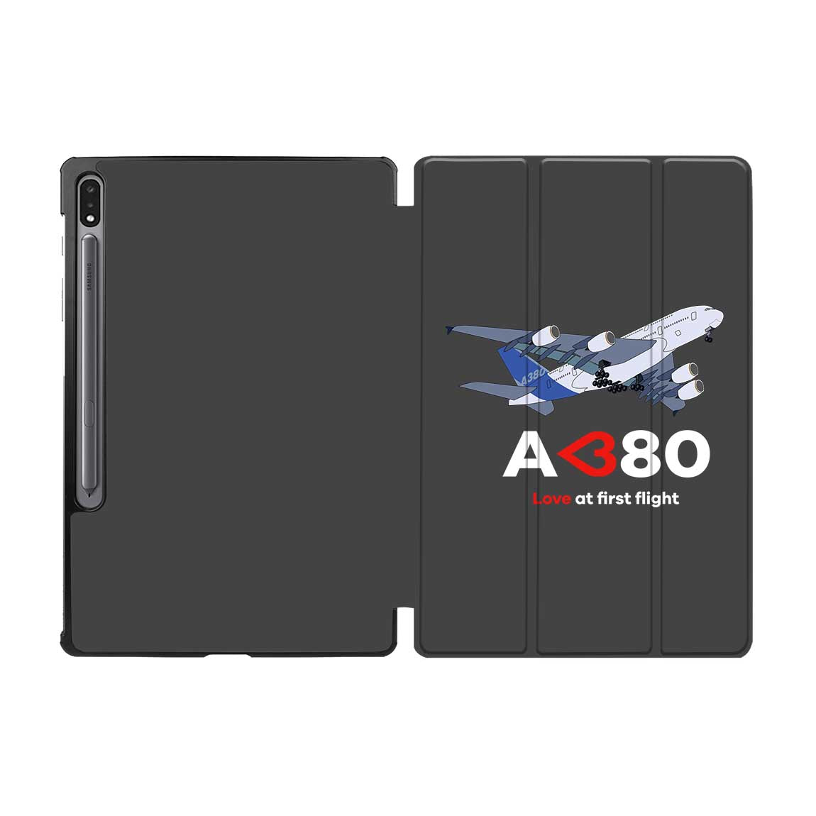 Airbus A380 Love at first flight Designed Samsung Tablet Cases
