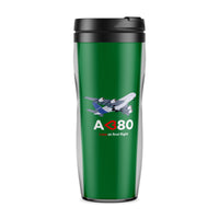 Thumbnail for Airbus A380 Love at first flight Designed Plastic Travel Mugs