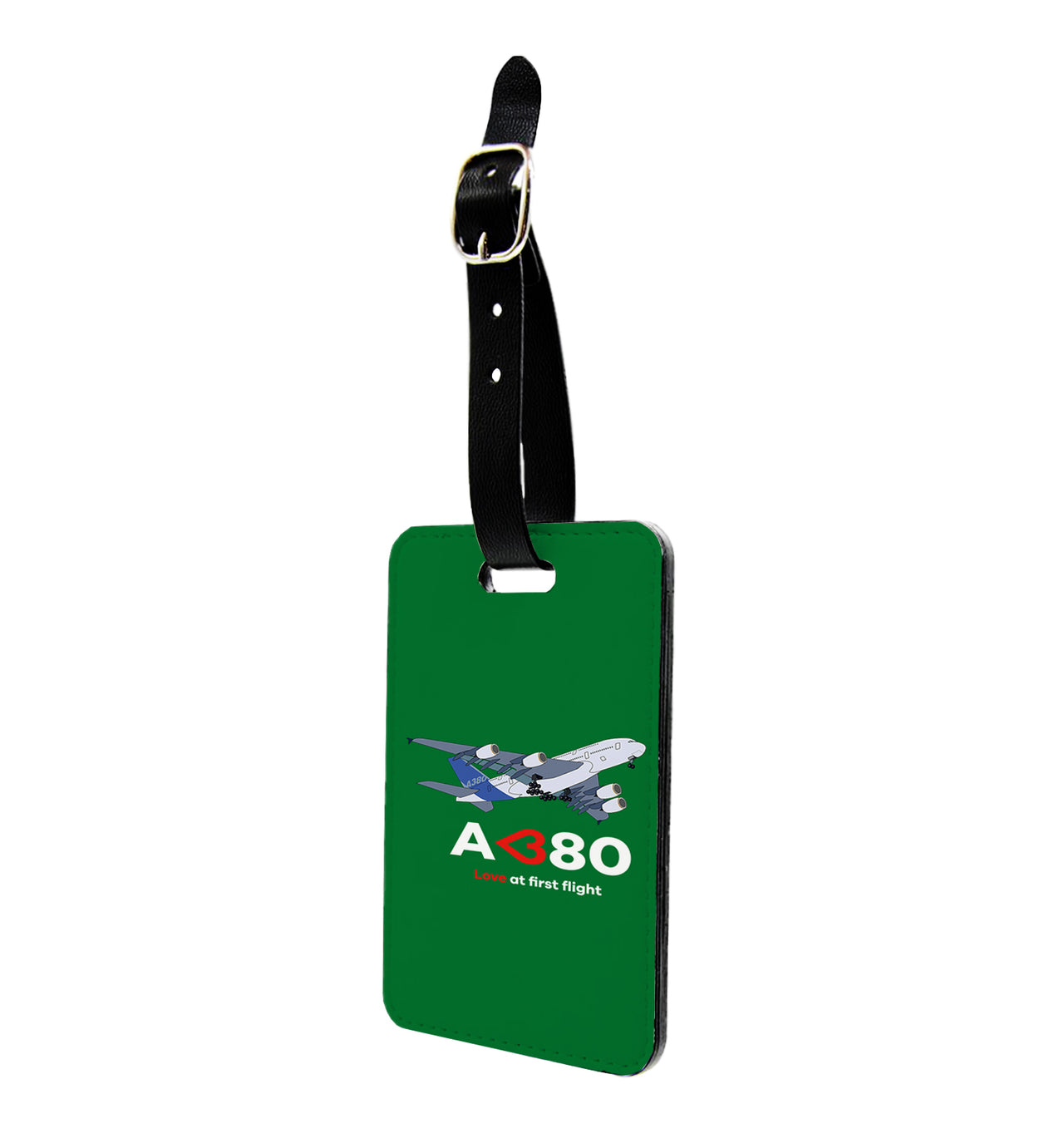 Airbus A380 Love at first flight Designed Luggage Tag