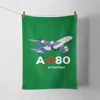 Thumbnail for Airbus A380 Love at first flight Designed Towels