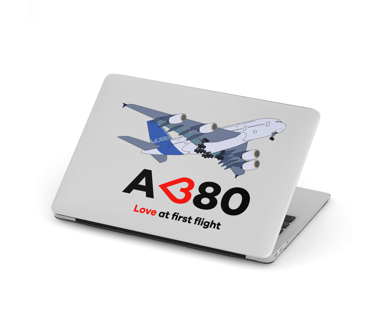 Airbus A380 Love at first flight Designed Macbook Cases