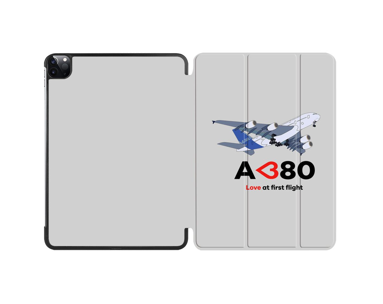 Airbus A380 Love at first flight Designed iPad Cases