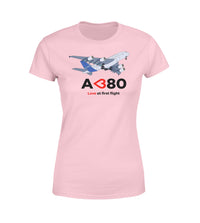 Thumbnail for Airbus A380 Love at first flight Designed Women T-Shirts
