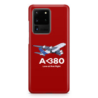 Thumbnail for Airbus A380 Love at first flight Samsung A Cases