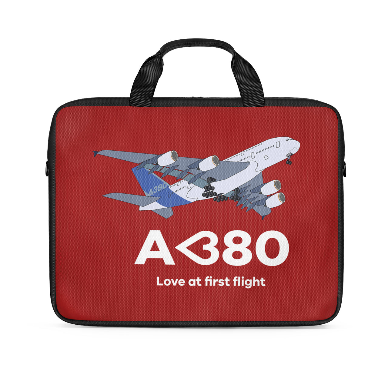 Airbus A380 Love at first flight Designed Laptop & Tablet Bags