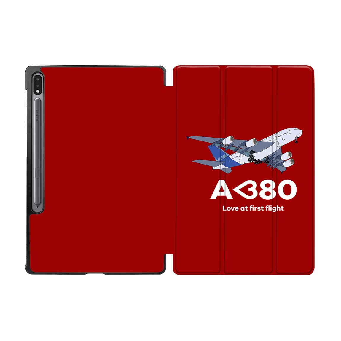 Airbus A380 Love at first flight Designed Samsung Tablet Cases