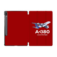 Thumbnail for Airbus A380 Love at first flight Designed Samsung Tablet Cases