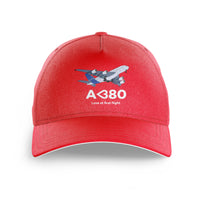 Thumbnail for Airbus A380 Love at first flight Printed Hats
