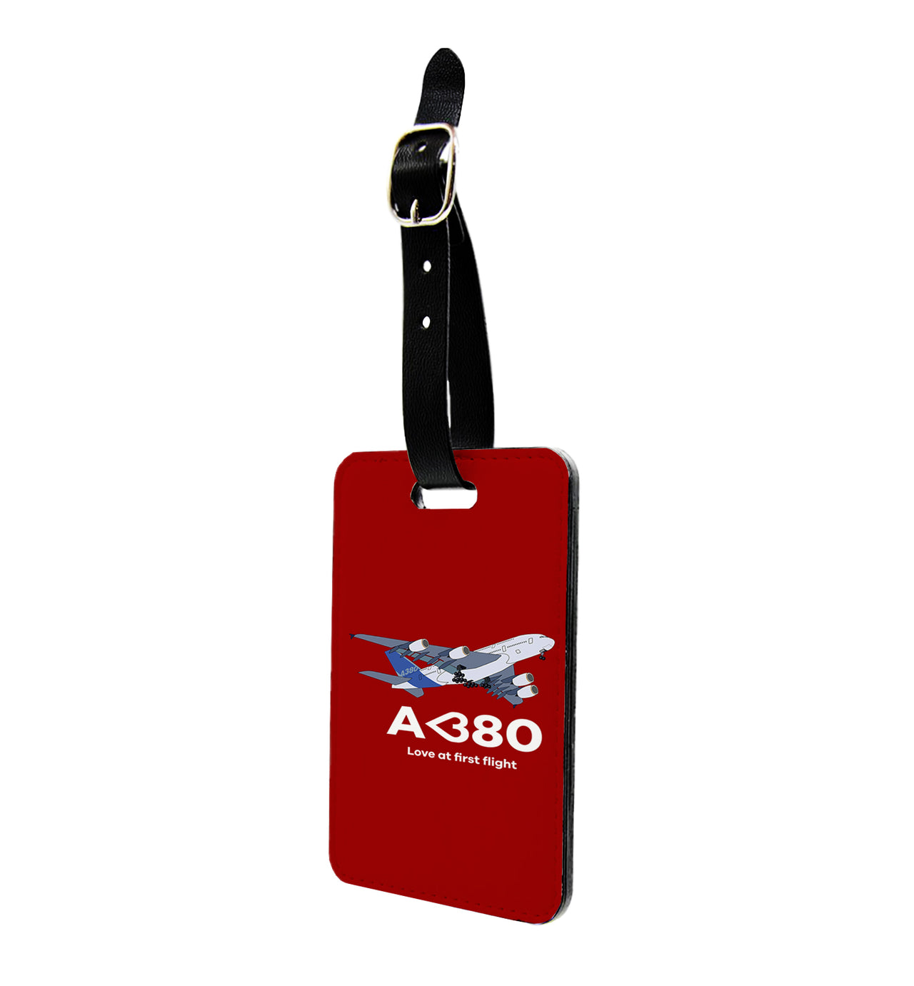 Airbus A380 Love at first flight Designed Luggage Tag