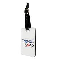 Thumbnail for Airbus A380 Love at first flight Designed Luggage Tag