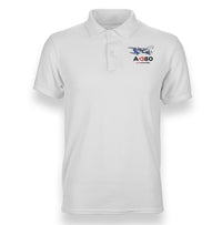 Thumbnail for Airbus A380 Love at first flight Designed Polo T-Shirts