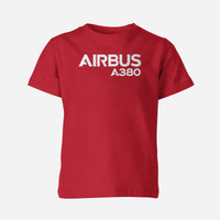 Thumbnail for Airbus A380 & Text Designed Children T-Shirts