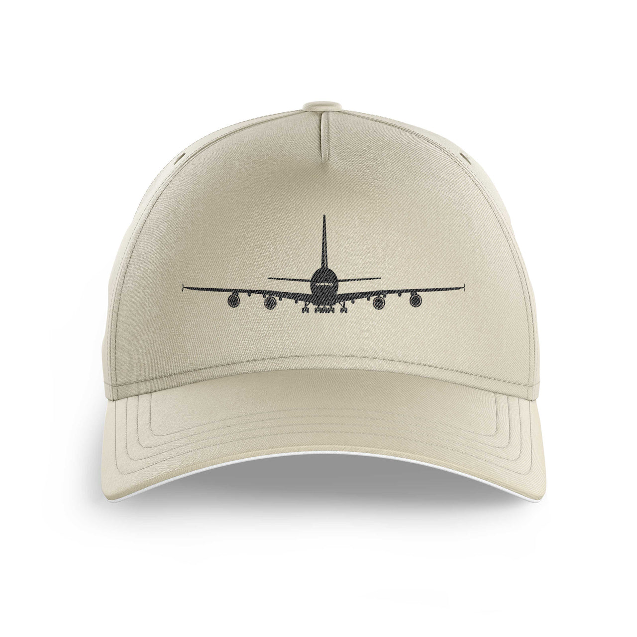 Airbus A380 Silhouette Printed Hats