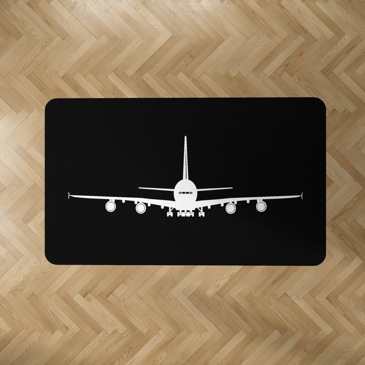 Airbus A380 Silhouette Designed Carpet & Floor Mats