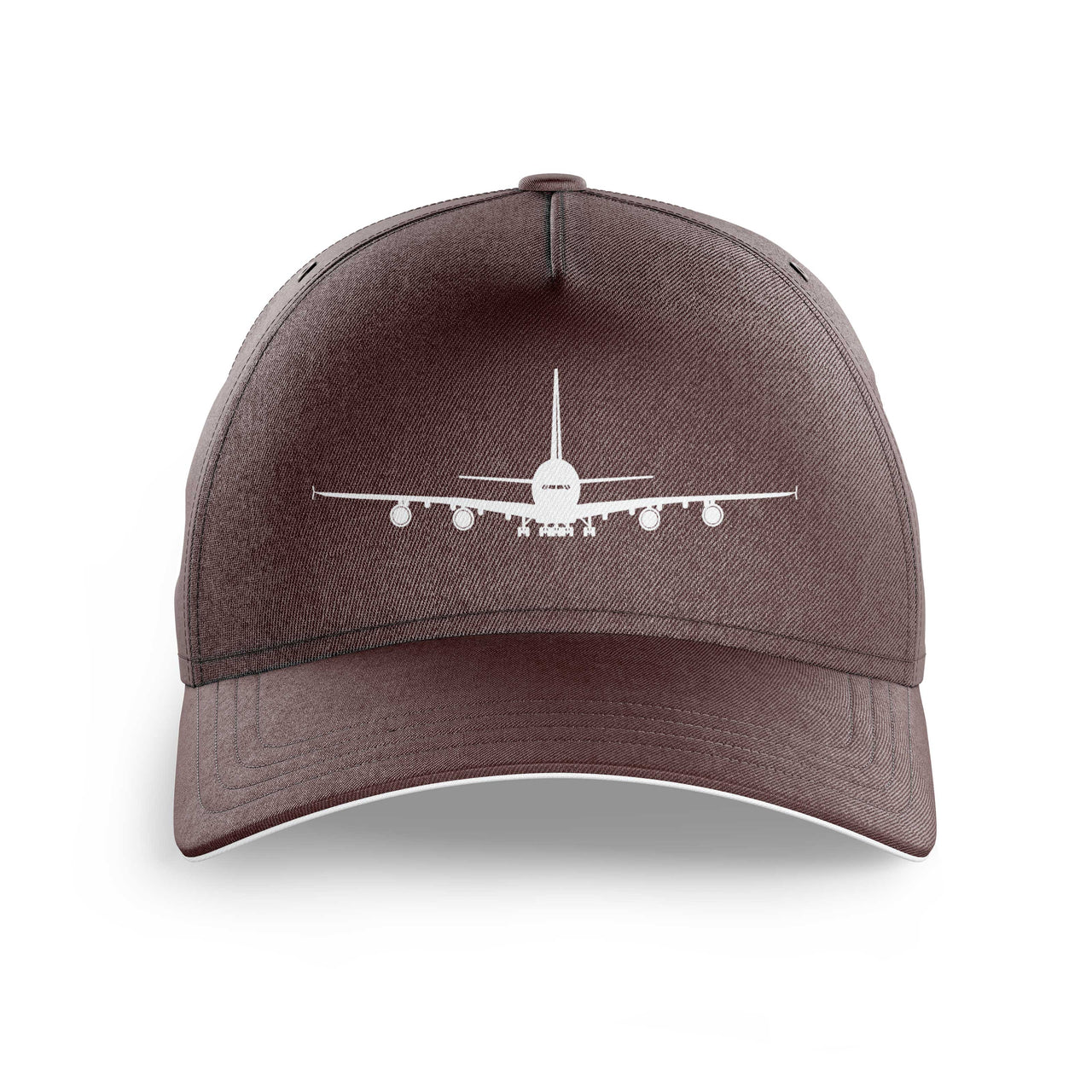 Airbus A380 Silhouette Printed Hats