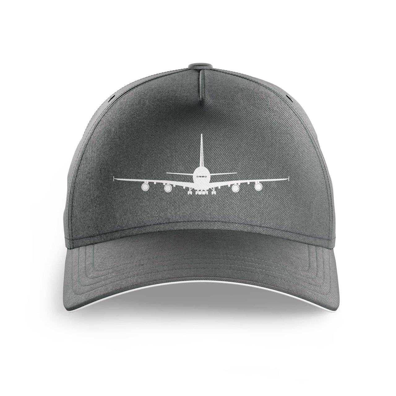 Airbus A380 Silhouette Printed Hats