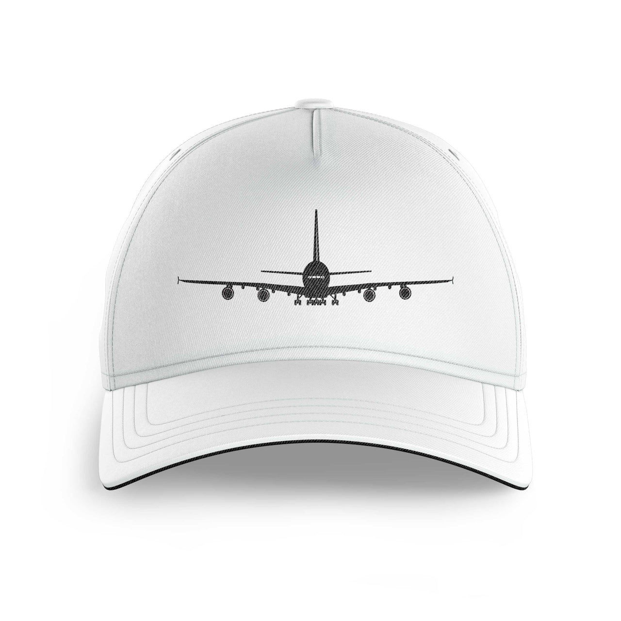 Airbus A380 Silhouette Printed Hats