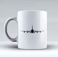 Thumbnail for Airbus A380 Silhouette Designed Mugs