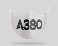 Thumbnail for Airbus A380 Text Designed Face Masks