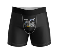 Thumbnail for Airbus A380 & GP7000 Engine Designed Men Boxers