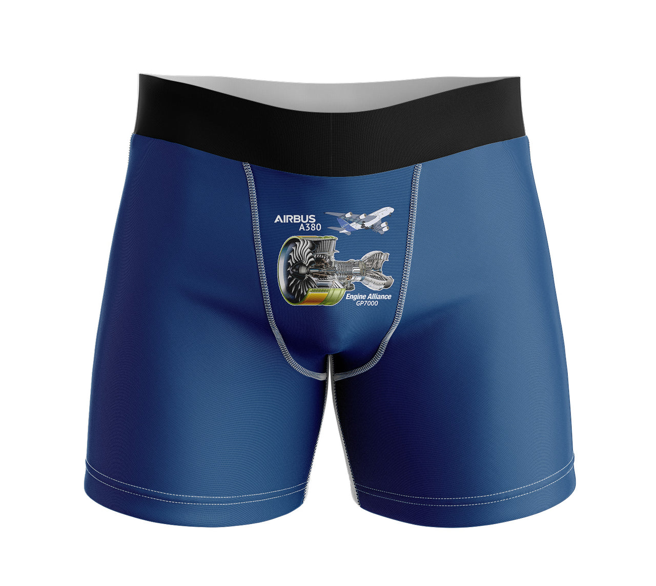 Airbus A380 & GP7000 Engine Designed Men Boxers