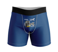 Thumbnail for Airbus A380 & GP7000 Engine Designed Men Boxers