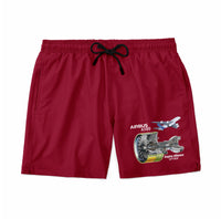 Thumbnail for Airbus A380 & GP7000 Engine Designed Swim Trunks & Shorts