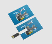 Thumbnail for Airbus A380 & GP7000 Engine Designed USB Cards